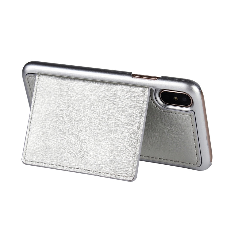 For iPhone X / XS MUSUBO Multi-function Detachable PU Leather Case & Shoulder Bag with Card Slots & Wallet & Photo Frame & Lanyard