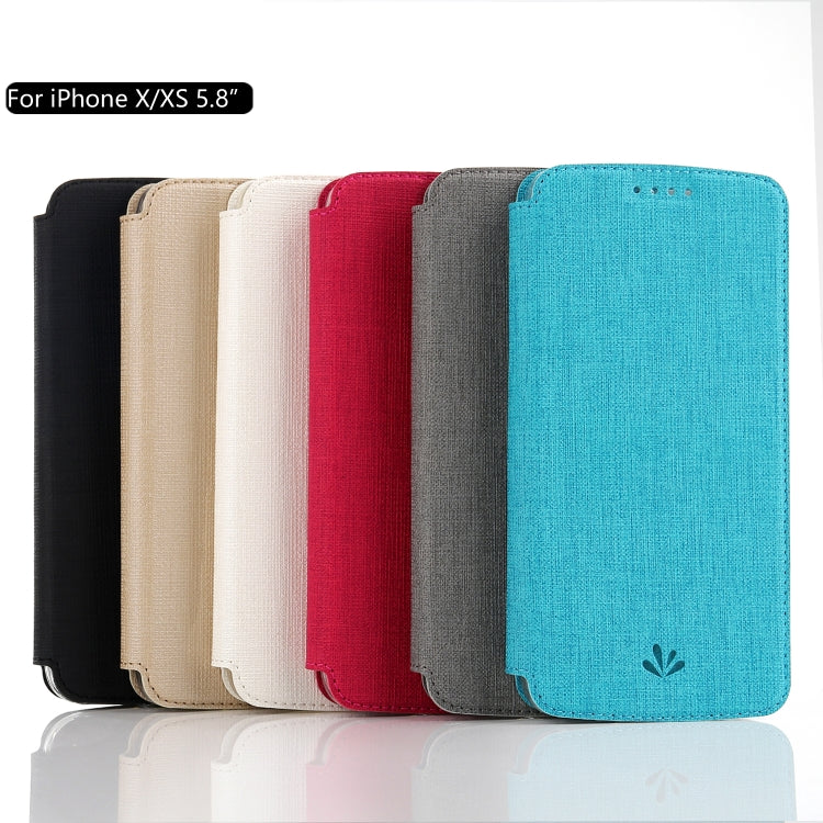 For iPhone XS ViLi DMX Multifunctional Horizontal Flip Leather Case with Card Slot & Holder