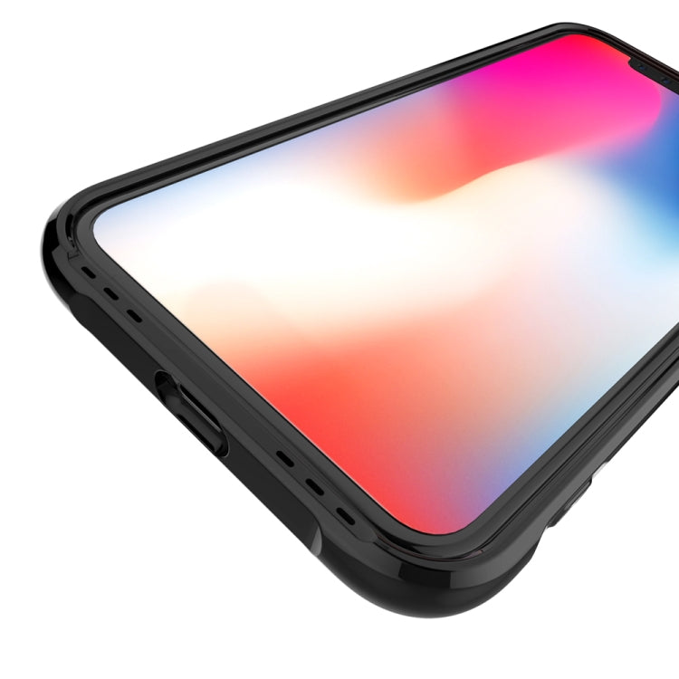 For iPhone X / XS Transparent Acrylic + TPU Airbag Shockproof Case
