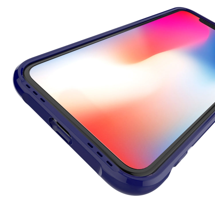 For iPhone X / XS Transparent Acrylic + TPU Airbag Shockproof Case