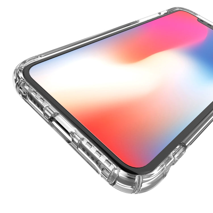 For iPhone X / XS Transparent Acrylic + TPU Airbag Shockproof Case