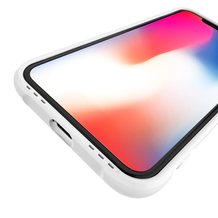For iPhone X / XS Transparent Acrylic + TPU Airbag Shockproof Case