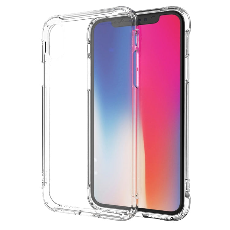 For iPhone X / XS Transparent TPU Airbag Shockproof Case