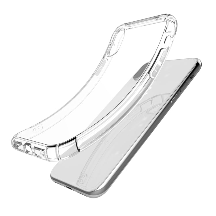 For iPhone X / XS Transparent TPU Airbag Shockproof Case