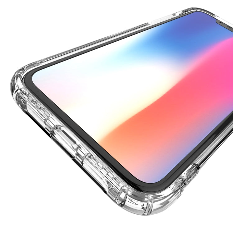 For iPhone X / XS Transparent TPU Airbag Shockproof Case