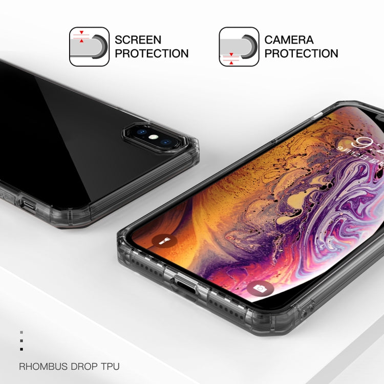 For iPhone X / XS Shockproof Octagonal Airbag Sound Conversion Hole Design TPU Case