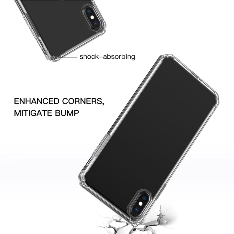 For iPhone X / XS Shockproof Octagonal Airbag Sound Conversion Hole Design TPU Case