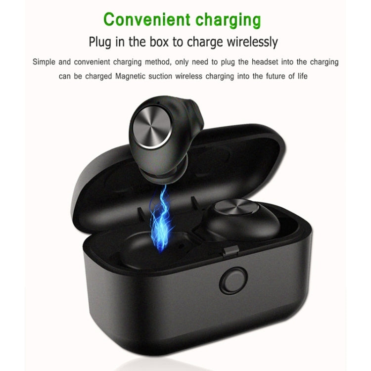 L18 Wireless Bluetooth 5.0 TWS Stereo Earphone with Charging Box, For iPhone, Galaxy, Huawei, Xiaomi, HTC and Other Smartphones