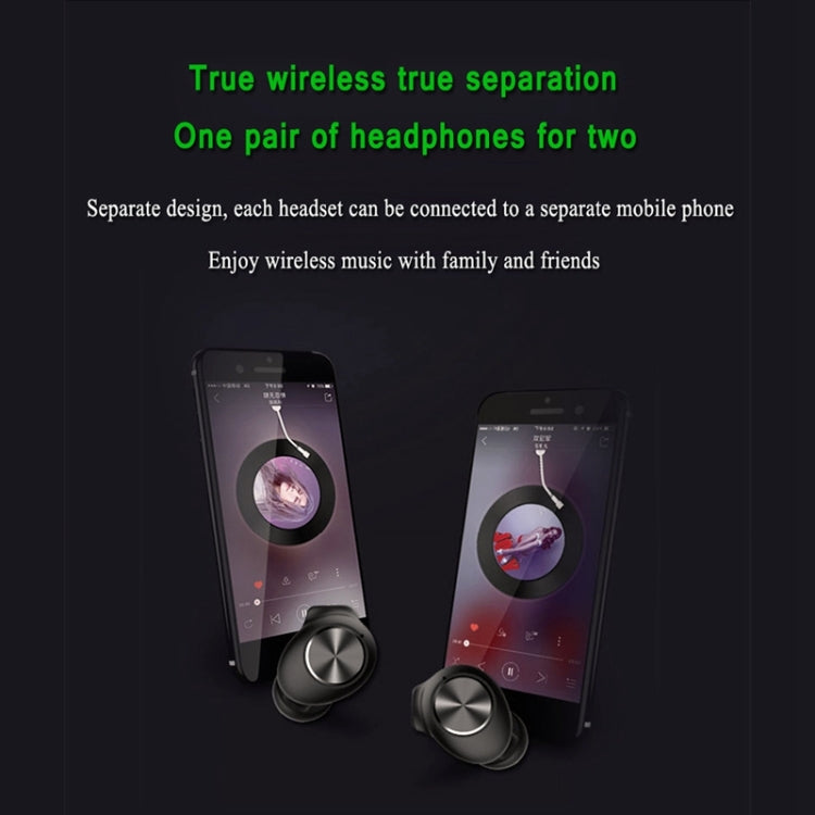 L18 Wireless Bluetooth 5.0 TWS Stereo Earphone with Charging Box, For iPhone, Galaxy, Huawei, Xiaomi, HTC and Other Smartphones