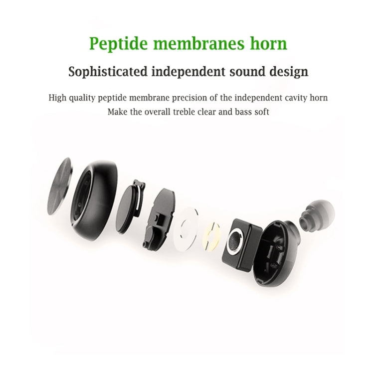 L18 Wireless Bluetooth 5.0 TWS Stereo Earphone with Charging Box, For iPhone, Galaxy, Huawei, Xiaomi, HTC and Other Smartphones