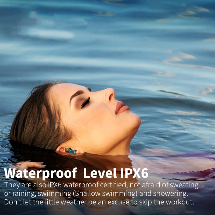 TWS-X8 IPX7 Waterproof Wireless Bluetooth 5.0 Stereo Earphone with 1000mAh Charging Bin, For iPhone, Galaxy, Huawei, Xiaomi, HTC and Other Smartphones