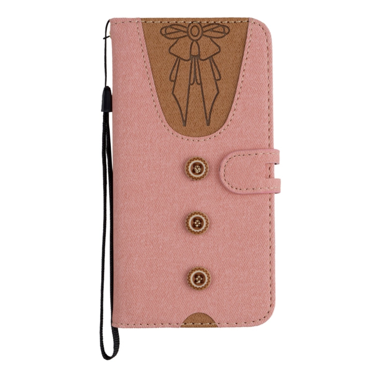 For iPhone X Splicing Embossed Female Style Horizontal Flip Leather Case with Holder & Card Slots & Wallet & Lanyard