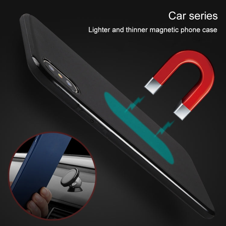 For iPhone X / XS SULADA Car Series Magnetic Suction TPU Case
