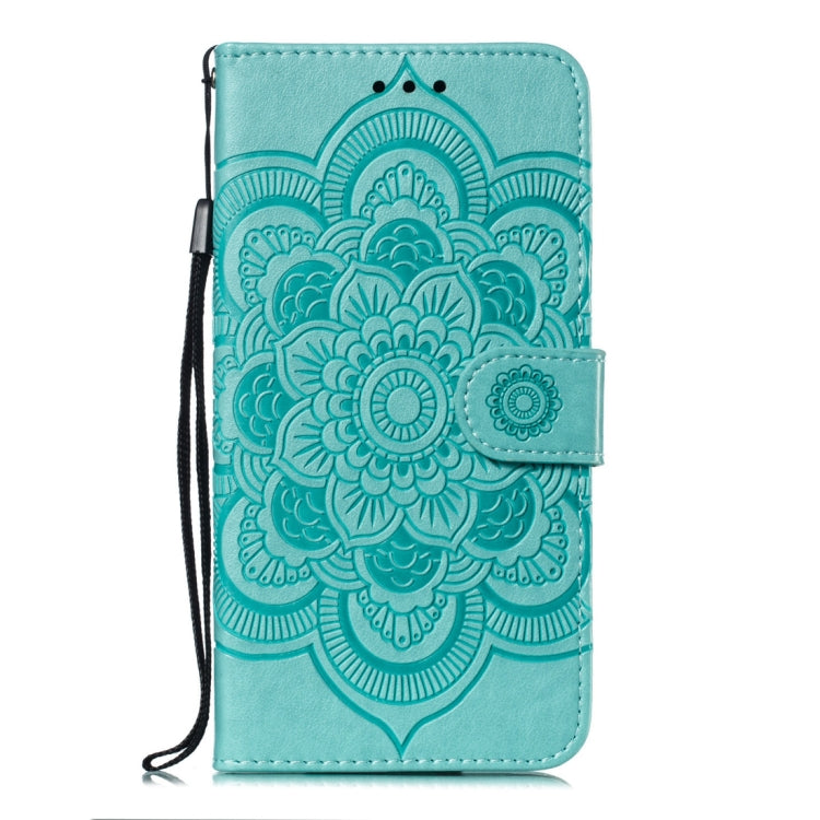 For iPhone X / XS Mandala Embossing Pattern Horizontal Flip Leather Case with Holder & Card Slots & Wallet & Photo Frame