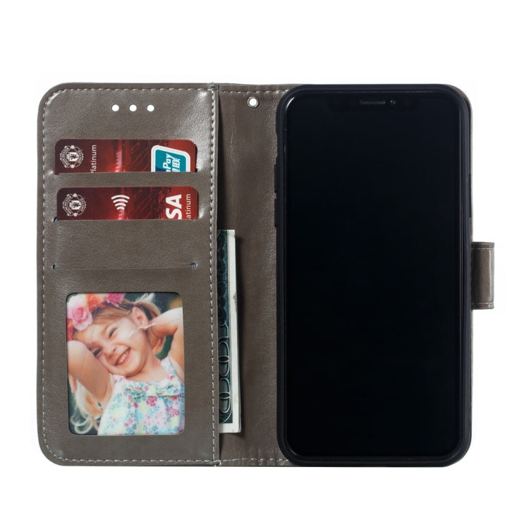 For iPhone X / XS Mandala Embossing Pattern Horizontal Flip Leather Case with Holder & Card Slots & Wallet & Photo Frame