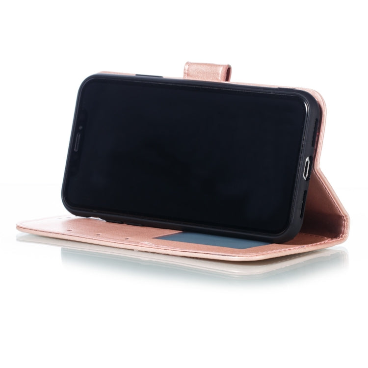 For iPhone X / XS Mandala Embossing Pattern Horizontal Flip Leather Case with Holder & Card Slots & Wallet & Photo Frame