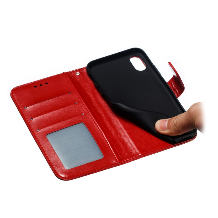 For iPhone X / XS Mandala Embossing Pattern Horizontal Flip Leather Case with Holder & Card Slots & Wallet & Photo Frame