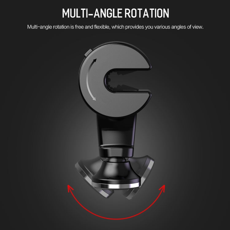 ROCK Multi-functional Car Headrest Magnetic Phone Holder