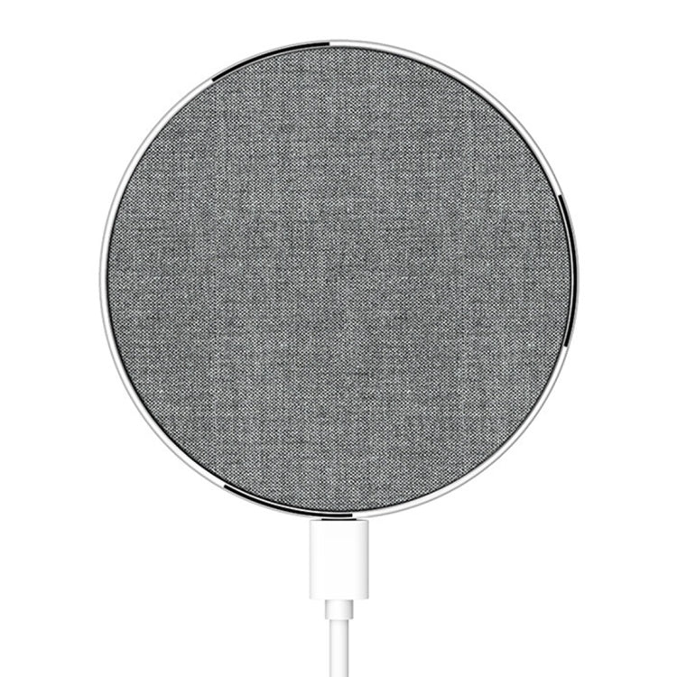 ROCK W13 Quick Wireless Charger 7.5W / 10W, For iPhone, Galaxy, Xiaomi, Google, LG and other QI Standard Smart Phones(Grey)
