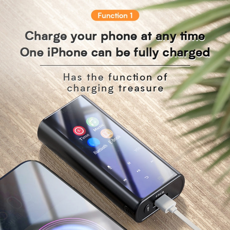 Q1 Pro Multifunctional MP3 Wireless Bluetooth Earphone with LED Display & 6000mAh Charging Box, Support for Calling & Voice Assistant & Power Bank & Flashlight