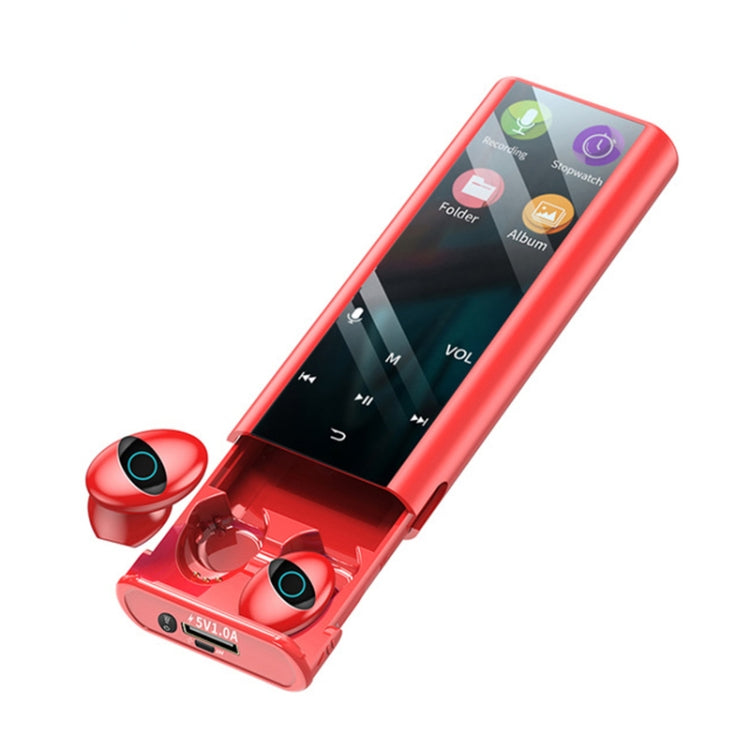 Q1 Pro Multifunctional MP3 Wireless Bluetooth Earphone with LED Display & 6000mAh Charging Box, Support for Calling & Voice Assistant & Power Bank & Flashlight