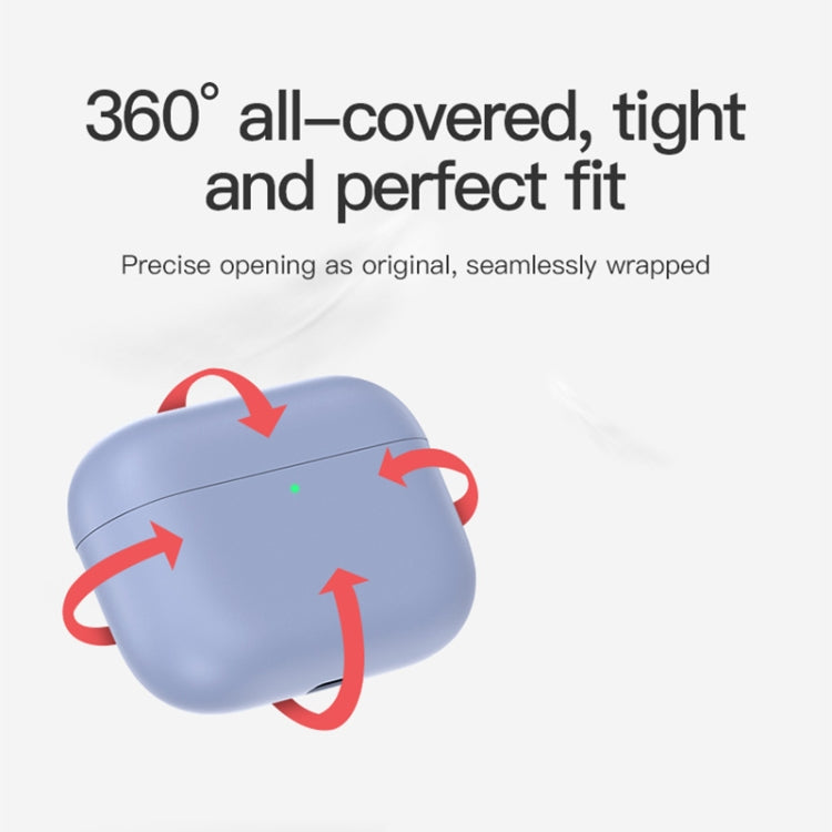 TOTUDESIGN AA-095 For AirPods Pro Silicone Wireless Earphone Protective Case Cover, Split Version