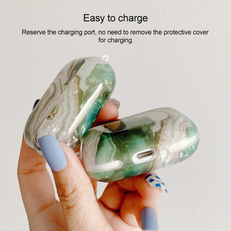 For AirPods Pro Shell Pattern TPU Earphone Protective Case