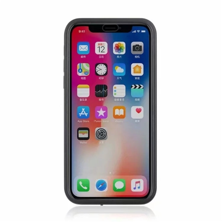 For iPhone X / XS Waterproof Pure Color Soft Protector Case