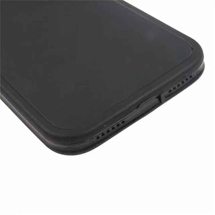 For iPhone X / XS Waterproof Pure Color Soft Protector Case