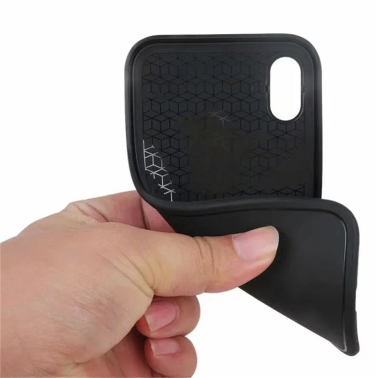 For iPhone X / XS Waterproof Pure Color Soft Protector Case