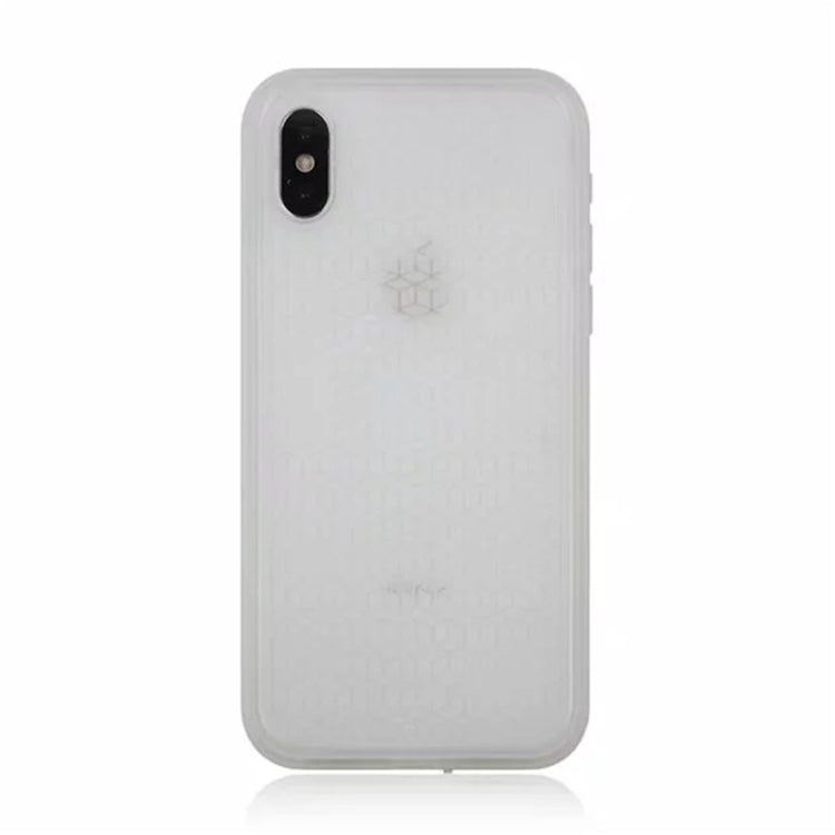 For iPhone X / XS Waterproof Pure Color Soft Protector Case