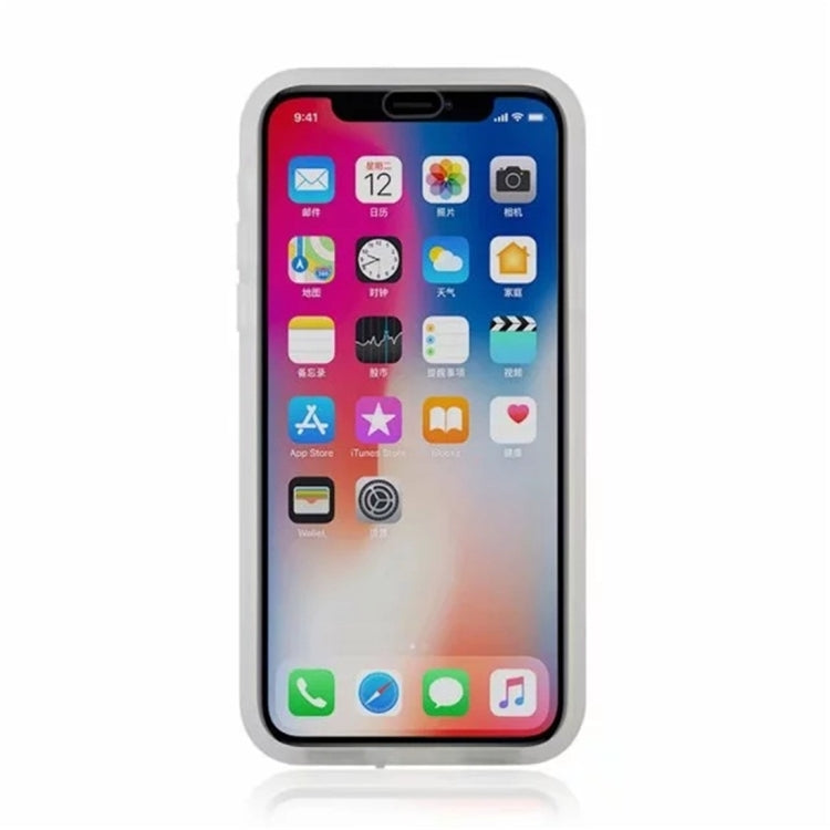 For iPhone X / XS Waterproof Pure Color Soft Protector Case