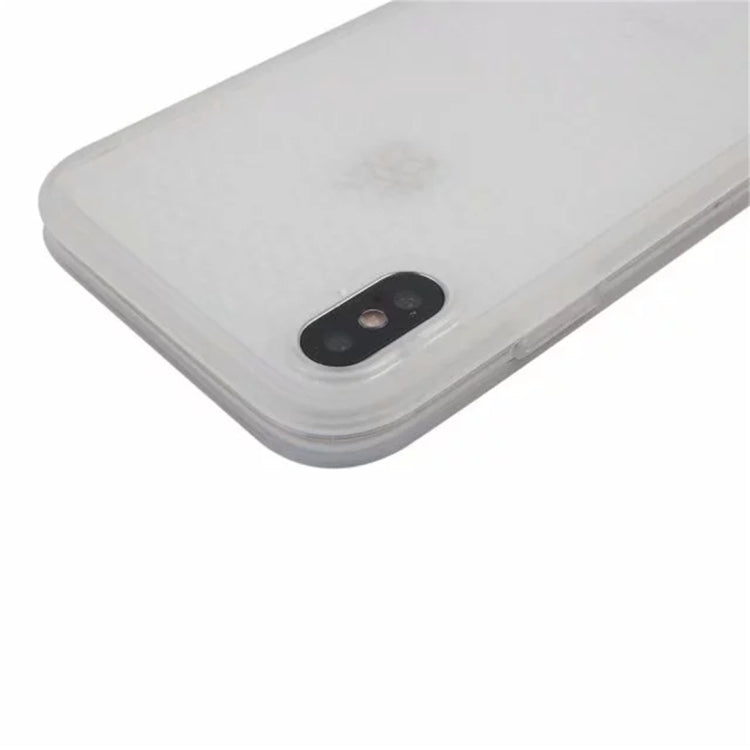 For iPhone X / XS Waterproof Pure Color Soft Protector Case