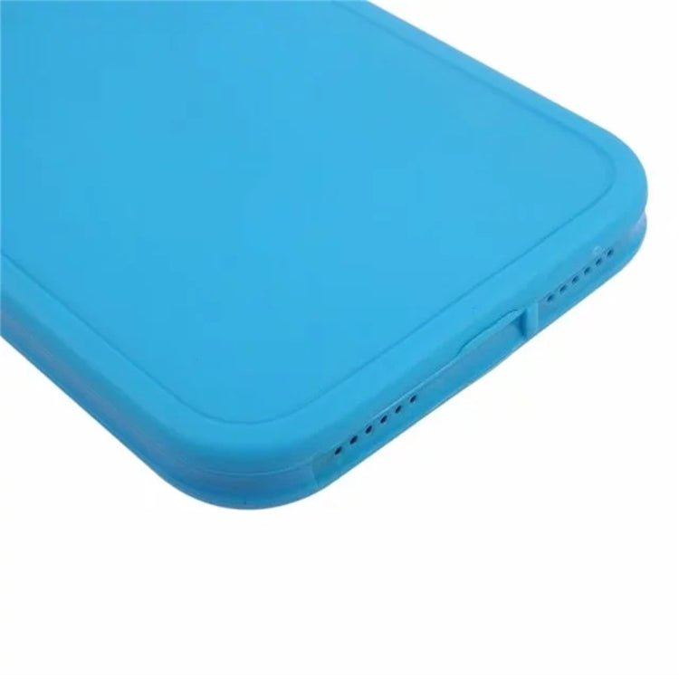 For iPhone X / XS Waterproof Pure Color Soft Protector Case