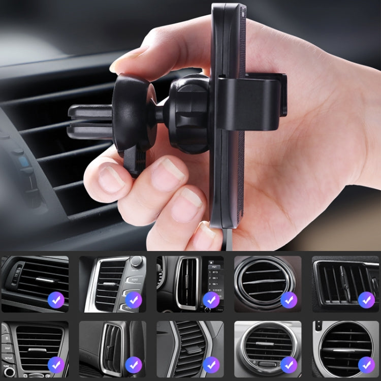 JOYROOM JR-ZS178 Gravity Car Mount Phone Holder, For iPhone, Galaxy, Sony, Lenovo, HTC, Huawei and other 4.0-6.5 inch Smartphones (Black)