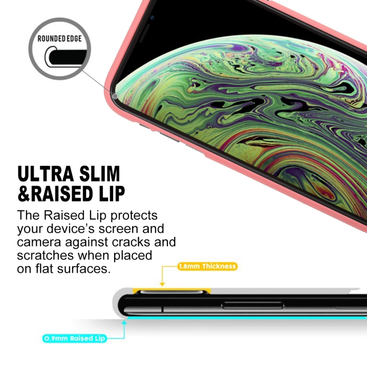 For iPhone XS GOOSPERY SOFT FEELING Liquid TPU Drop-proof Soft Case