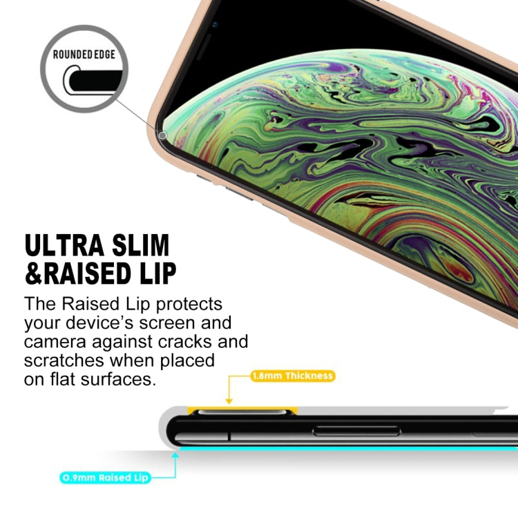 For iPhone XS GOOSPERY SOFT FEELING Liquid TPU Drop-proof Soft Case