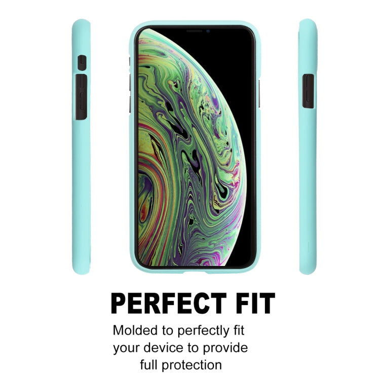 For iPhone XS GOOSPERY SOFT FEELING Liquid TPU Drop-proof Soft Case