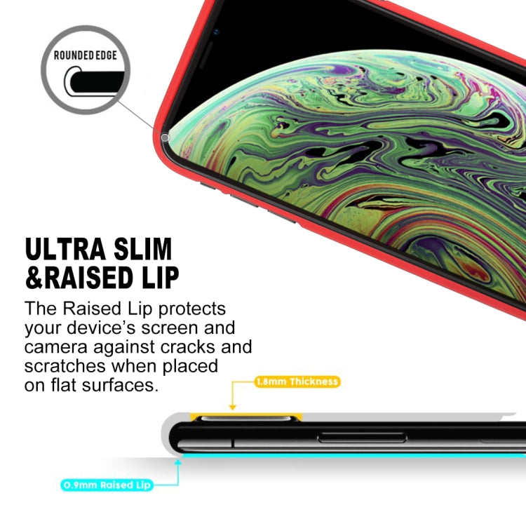 For iPhone XS GOOSPERY SOFT FEELING Liquid TPU Drop-proof Soft Case