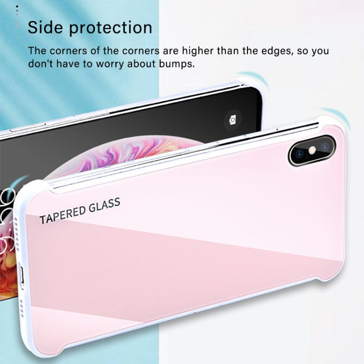 For iPhone XS Max Shockproof Tempered Protective Case