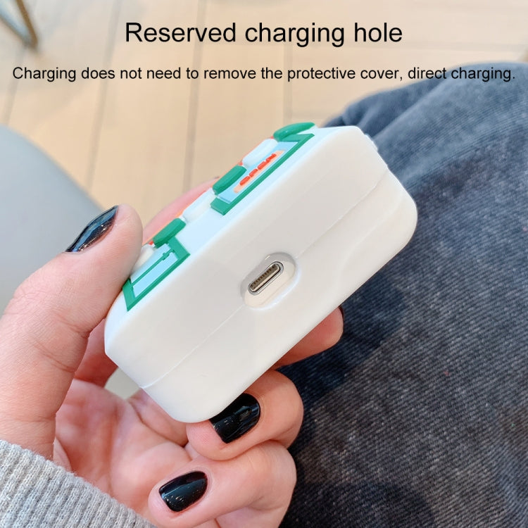 For AirPods Pro Convenience Store Shape Earphone Protective Case with Hook