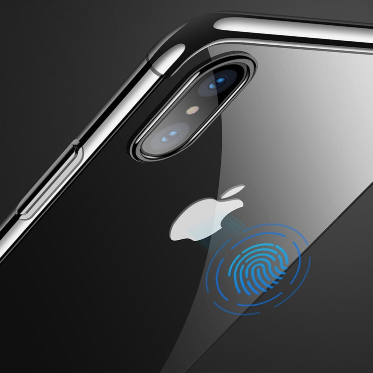 For iPhone XS CAFELE Ultra-thin Electroplating Soft TPU Shockproof Protective Case