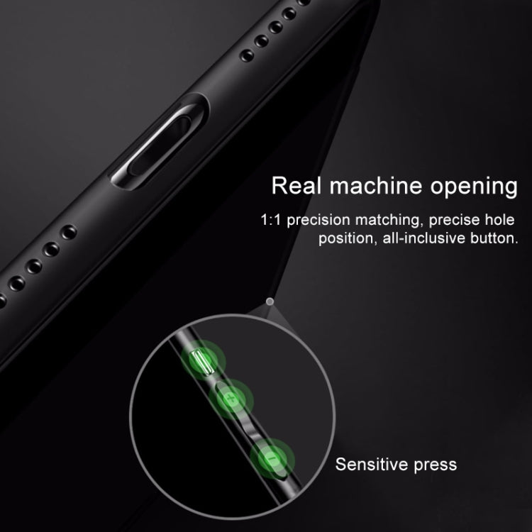For iPhone X / XS Creative Gradient Tempered Glass Protective Case
