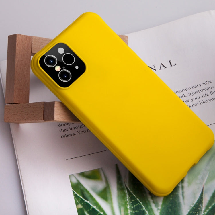 For iPhone XR Creative Solid Color Liquid Silicone Case