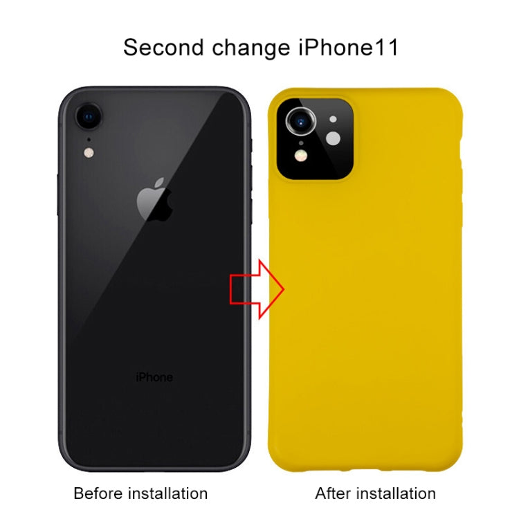 For iPhone XS Max Creative Solid Color Liquid Silicone Case
