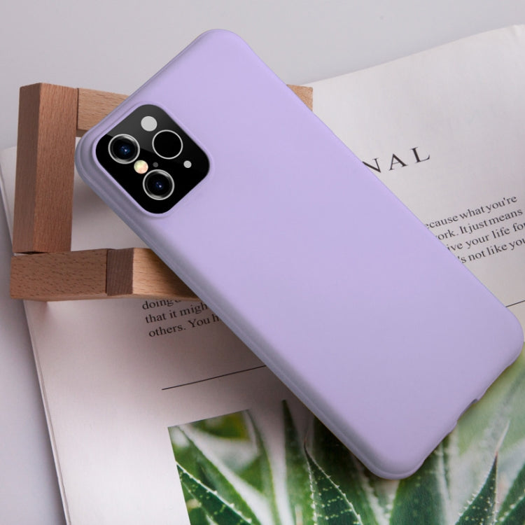 For iPhone X / XS Creative Solid Color Liquid Silicone Case