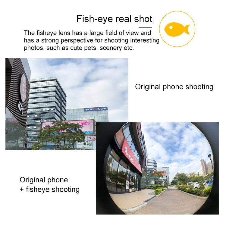Mobile Phone Lens Wide Angle Fisheye Macro Telephoto SLR Phone Case for iPhone XS