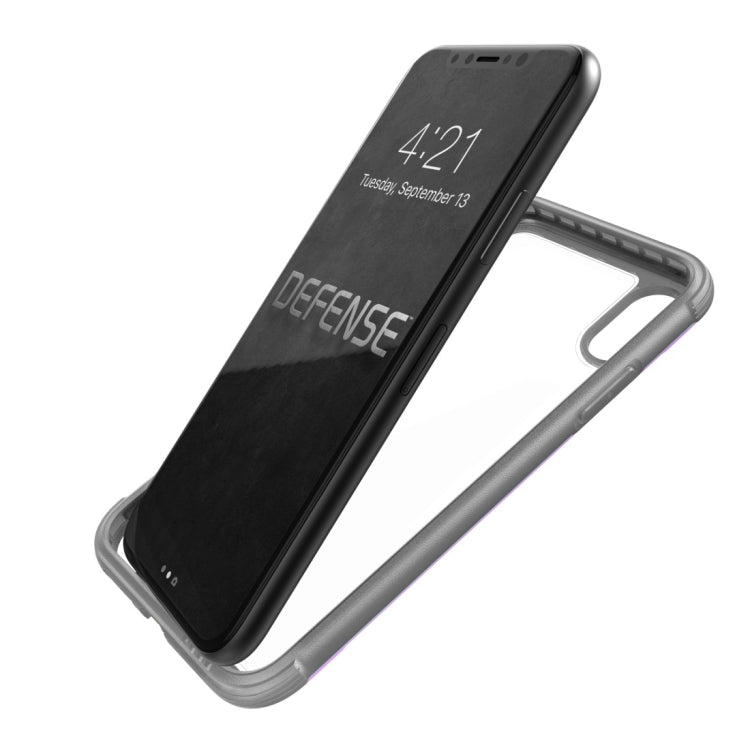 For iPhone X / XS X-doria PC+Metal+TPU Built-in Air Tank Shockproof Protective Case