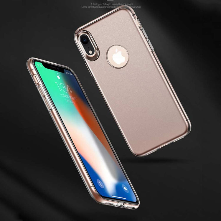 For iPhone XR TOTUDESIGN Frosted TPU Case