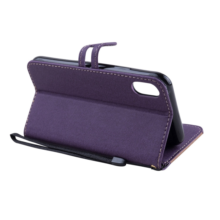 For iPhone XS Splicing Embossed Male Style Horizontal Flip Leather Case with Holder & Card Slots & Wallet & Lanyard